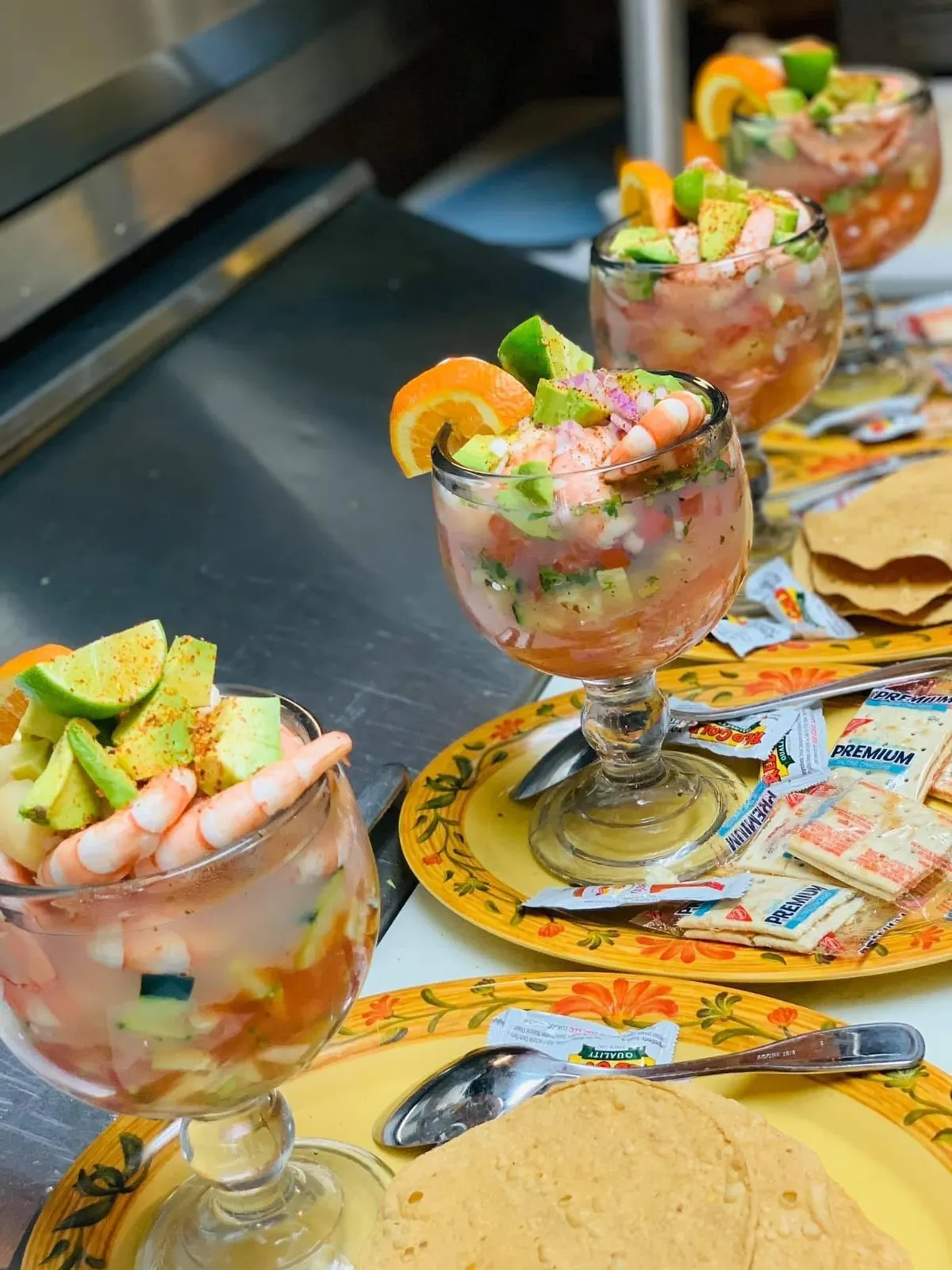 Shrimp cocktails